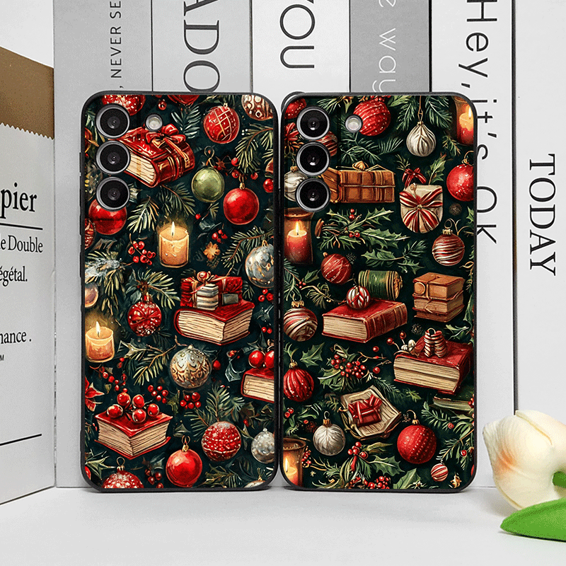Bookshelf - Decorazioni natalizie Scaffale Libro Stampa Custodia