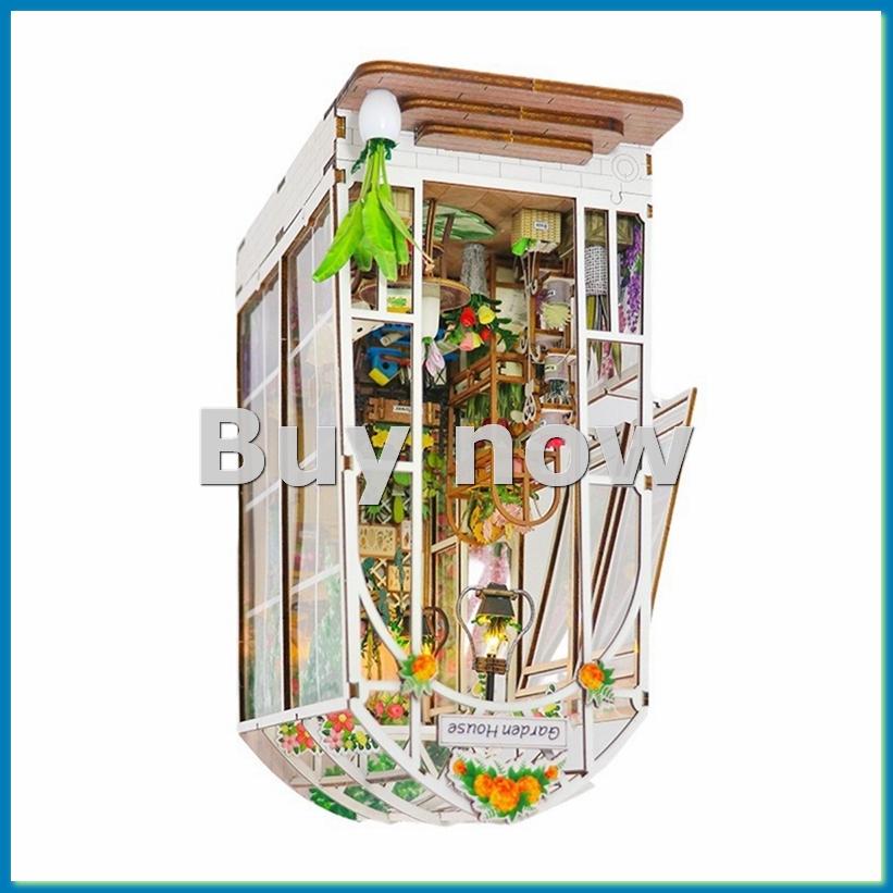 Bookshelf - Kit angolo libro Casa in miniatura