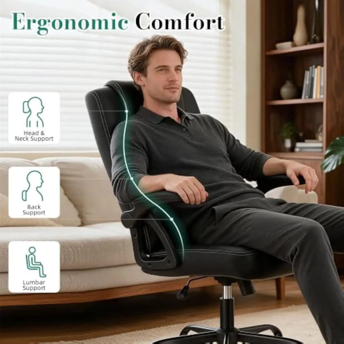 Sedia da ufficio ergonomica pe - Office Chair recensione e prezzo