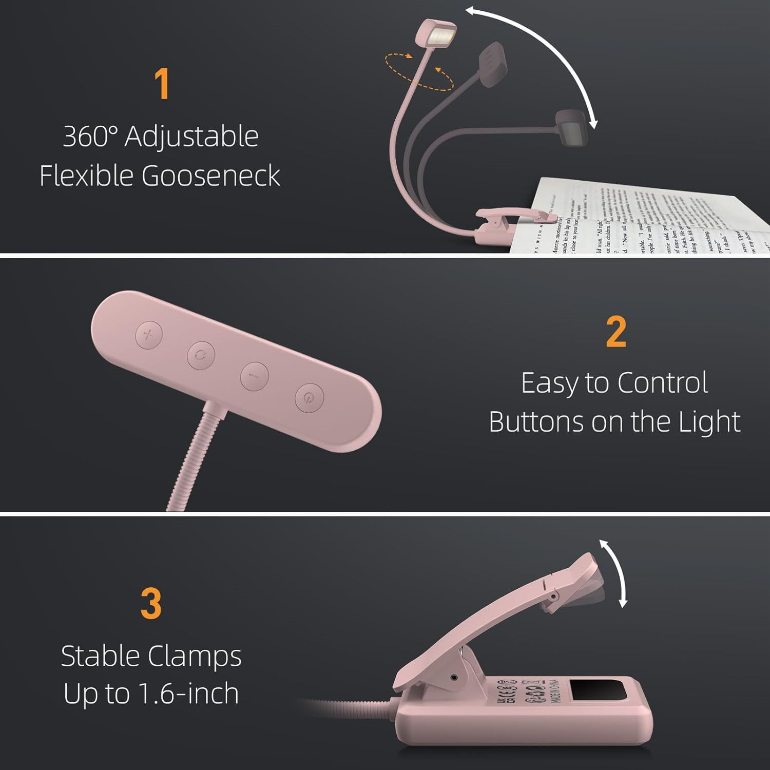 Lampada da Lettura con Clip Ne - Desk Lamp recensione e prezzo