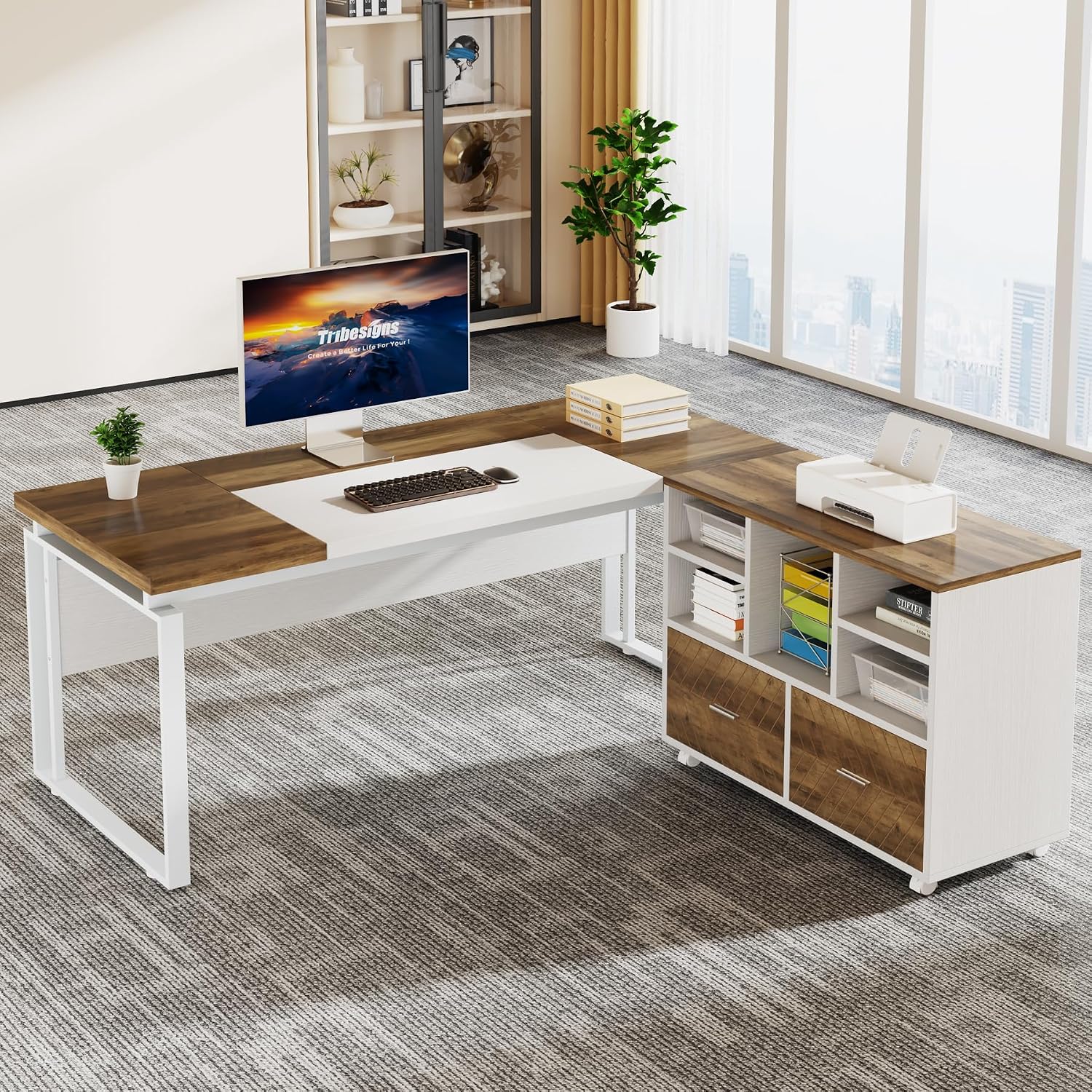 Armadietto Portadocumenti in L - Printer Stand recensione e prezzo