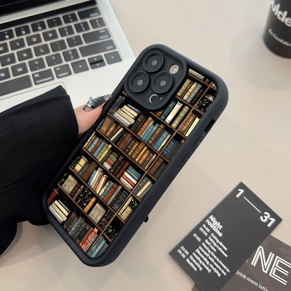 Custodia per telefono con moti - Bookshelf recensione e prezzo