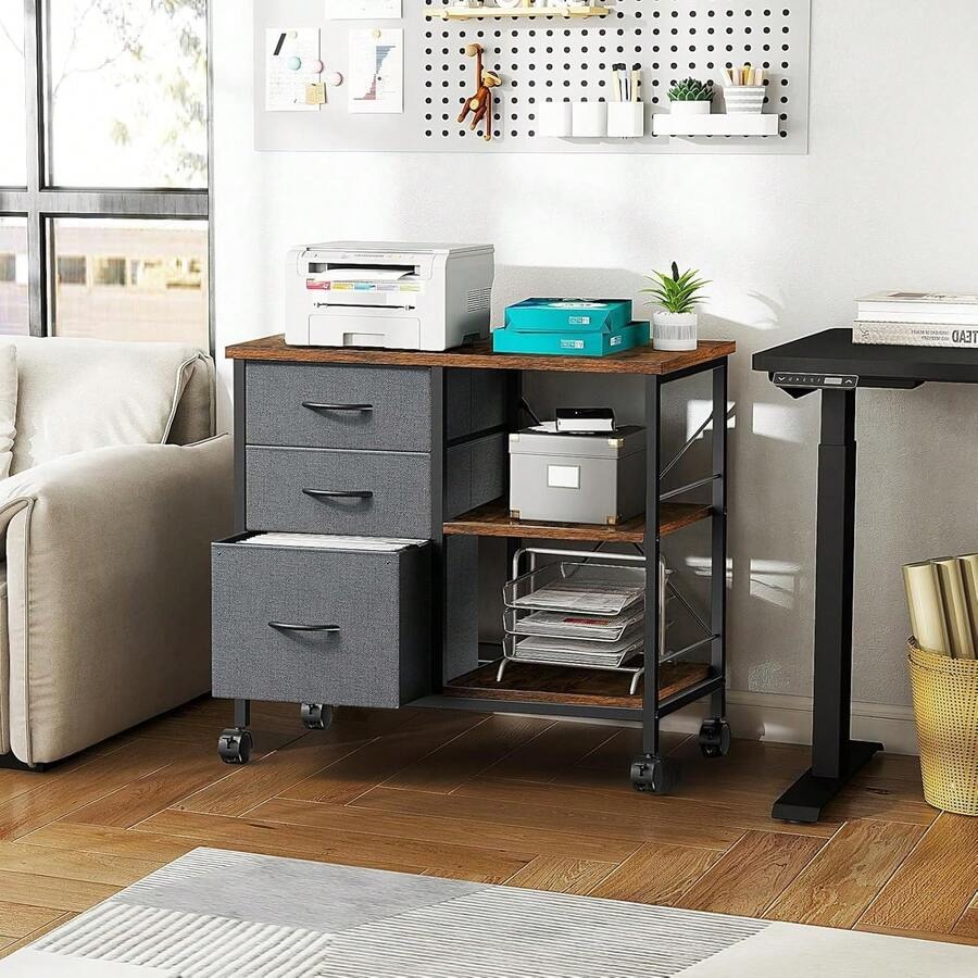 Sweetcrispy Mobile File Cabine - Printer Stand recensione e prezzo
