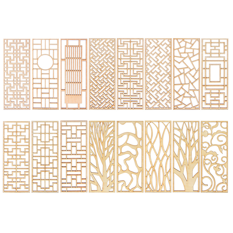 4 Pezzi Divisorio in Legno in  - Partition Screen Divider recensione e prezzo
