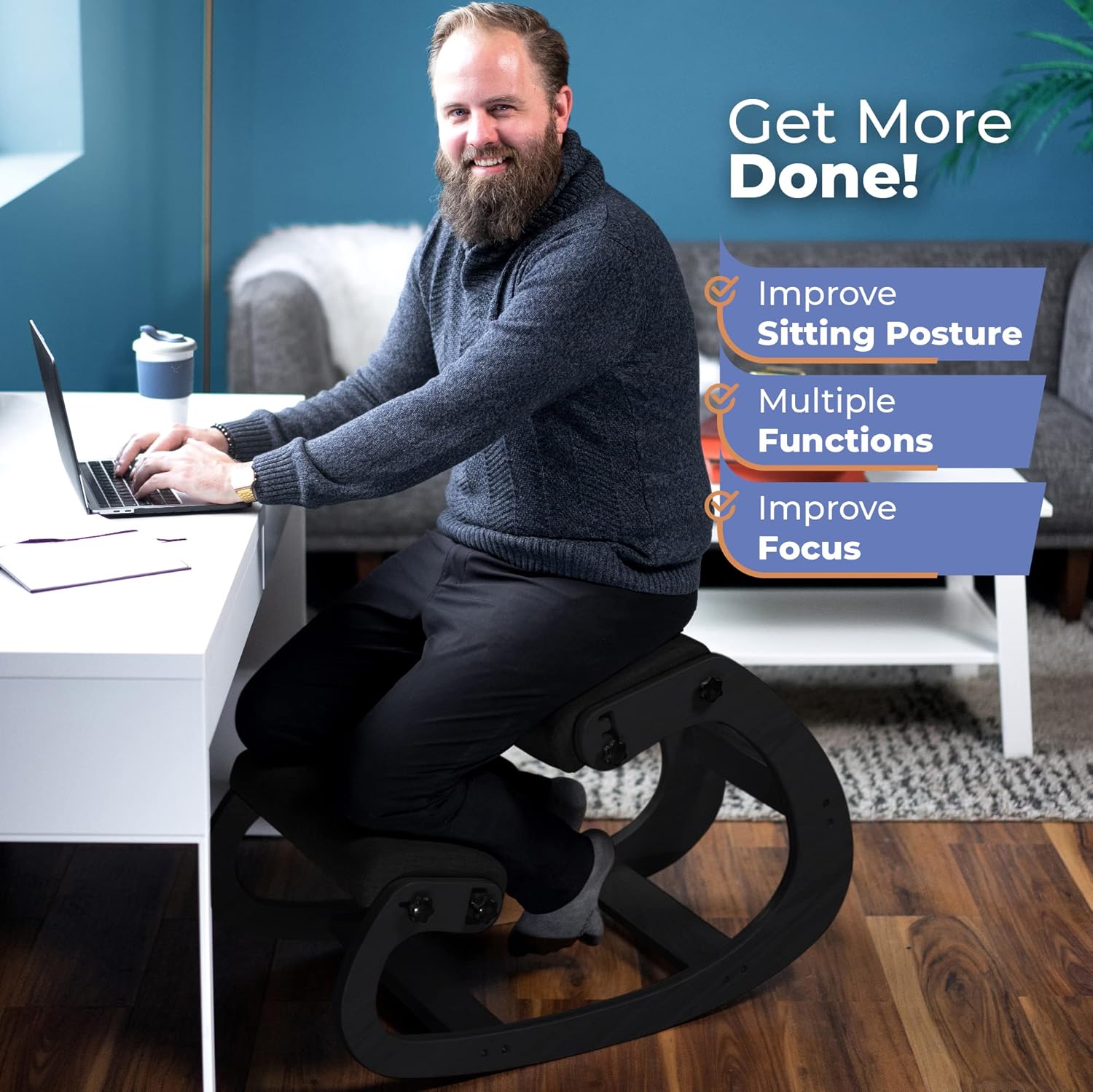 Sedia Ergonomica in Legno per  - Office Chair recensione e prezzo