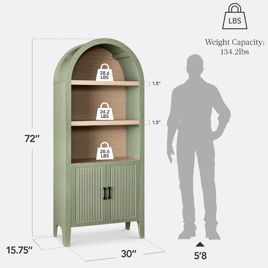 Mobiletto ad arco per dispensa - Bookshelf recensione e prezzo