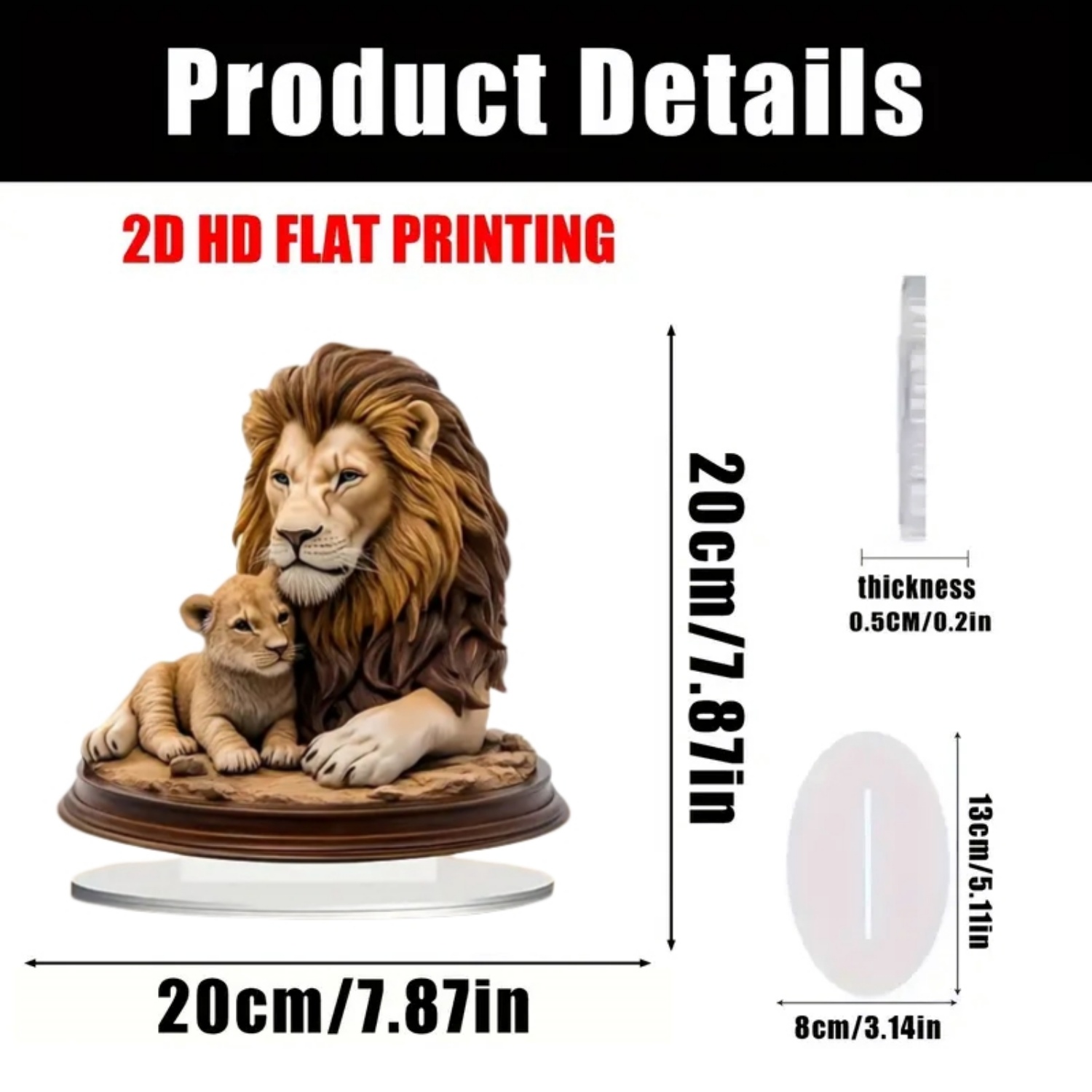 Statua di leone maschio, statu - Office Furniture Brands recensione e prezzo