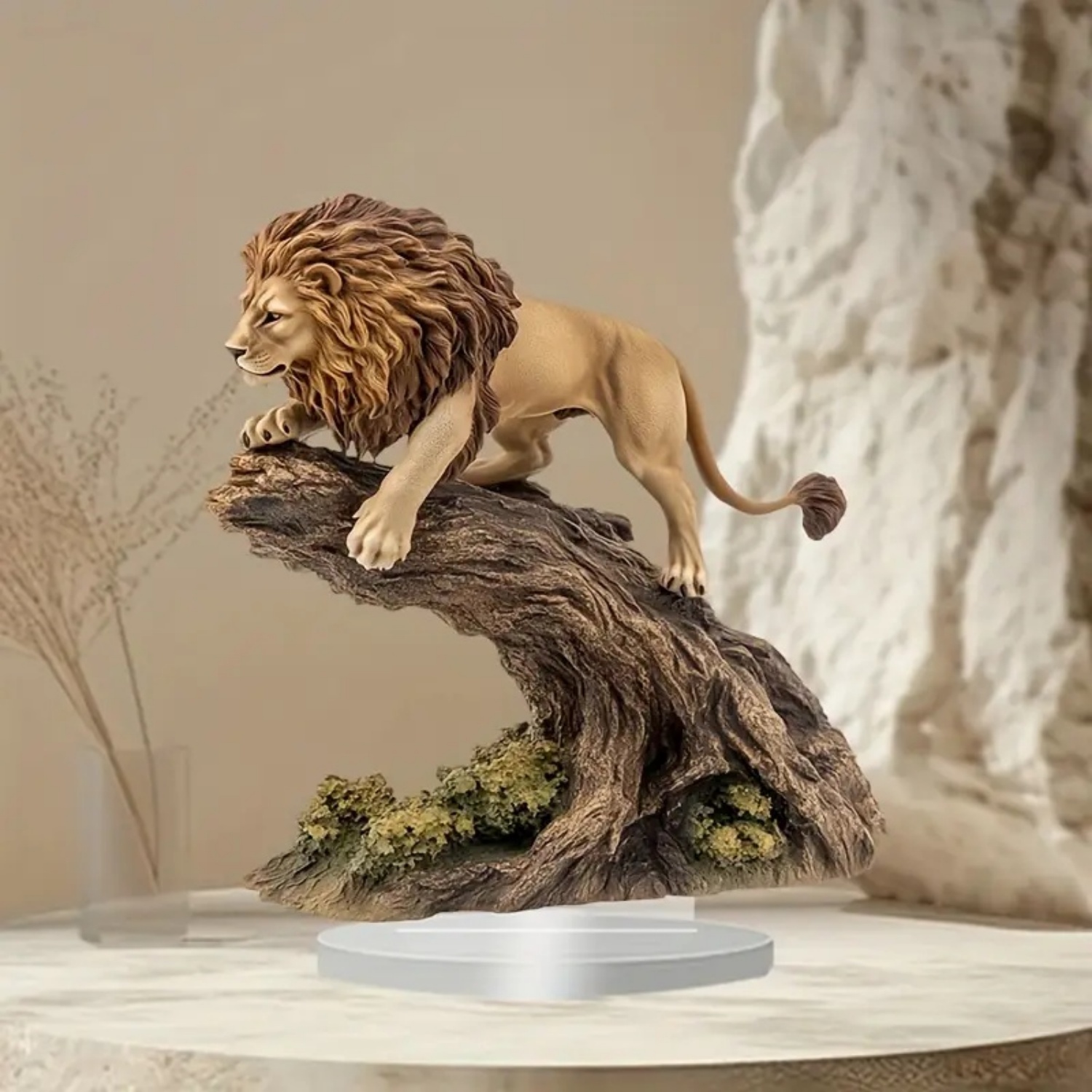 Statua di leone maschio, statu - Office Furniture Brands recensione e prezzo