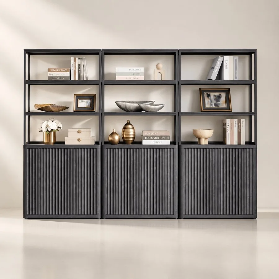 Libreria alta con ante, 5 ripi - Bookshelf recensione e prezzo
