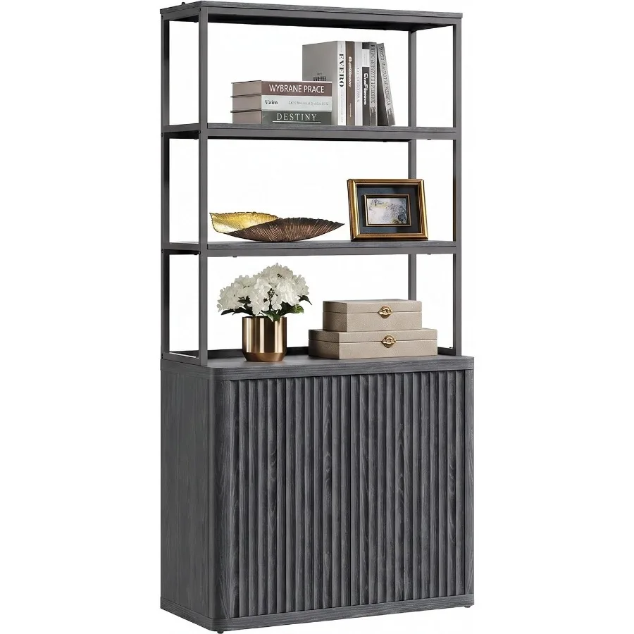 Libreria alta con ante, 5 ripi - Bookshelf recensione e prezzo