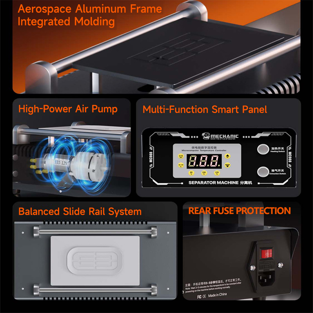 Aixun MC988 Separatore di risc - Partition Screen Divider recensione e prezzo