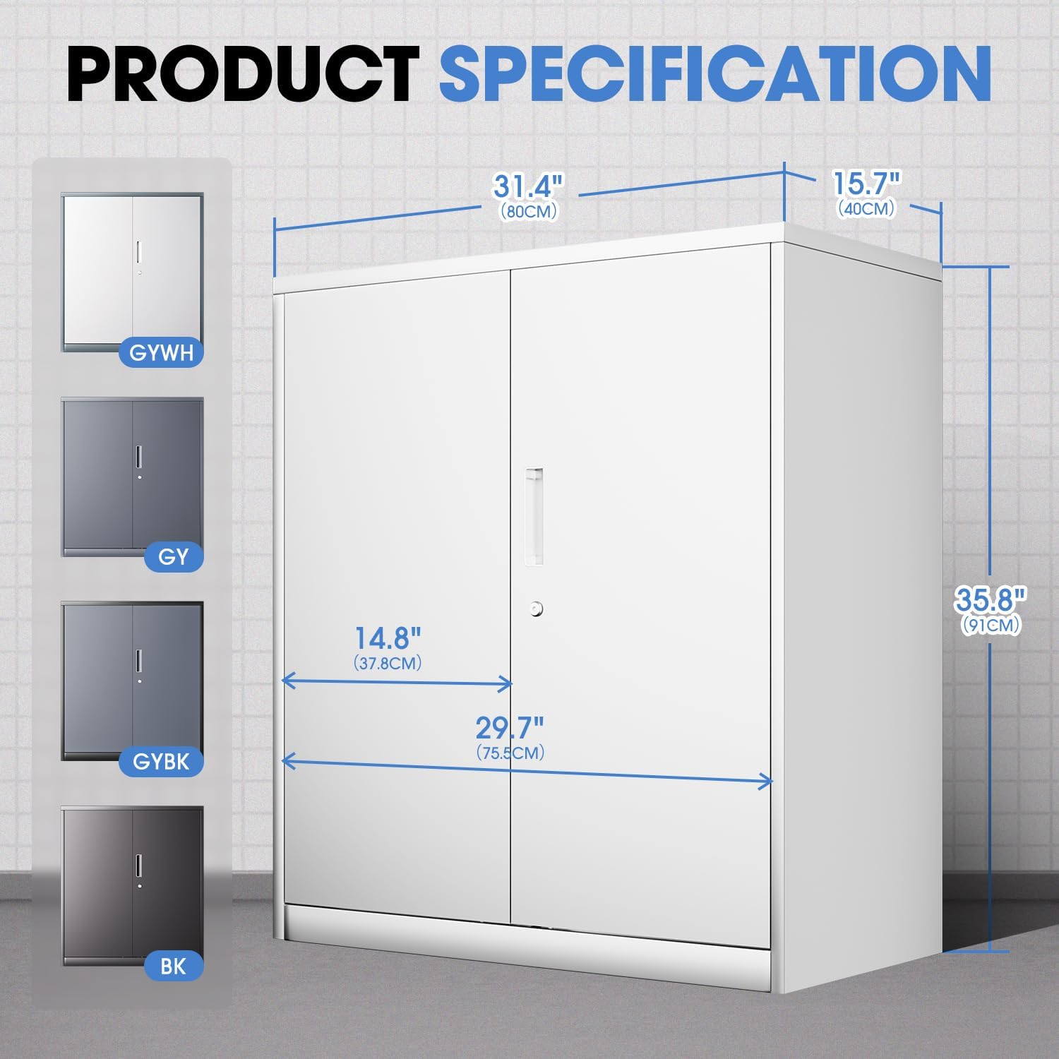# Armadio Moderno in Metallo B - File Cabinet recensione e prezzo