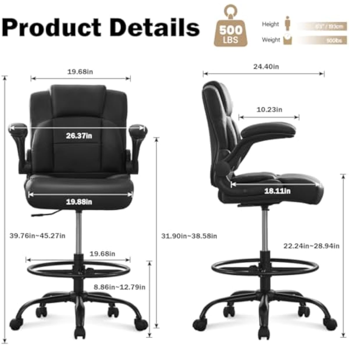 Sgabello ergonomico alto per s - Standing Desk recensione e prezzo