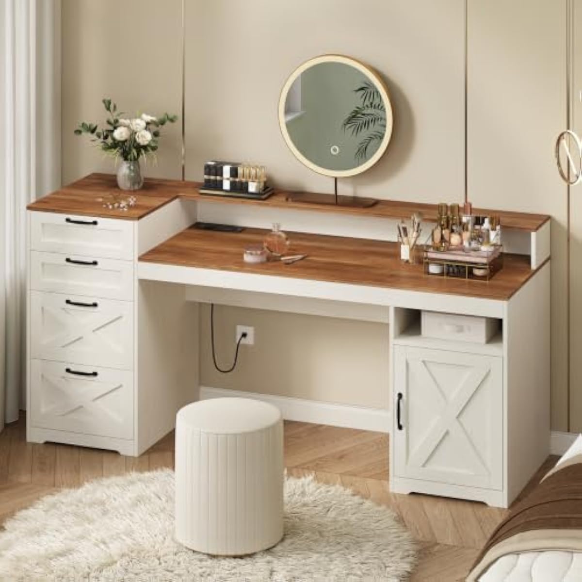 Scrivania in legno ingegnerizz - Printer Stand recensione e prezzo