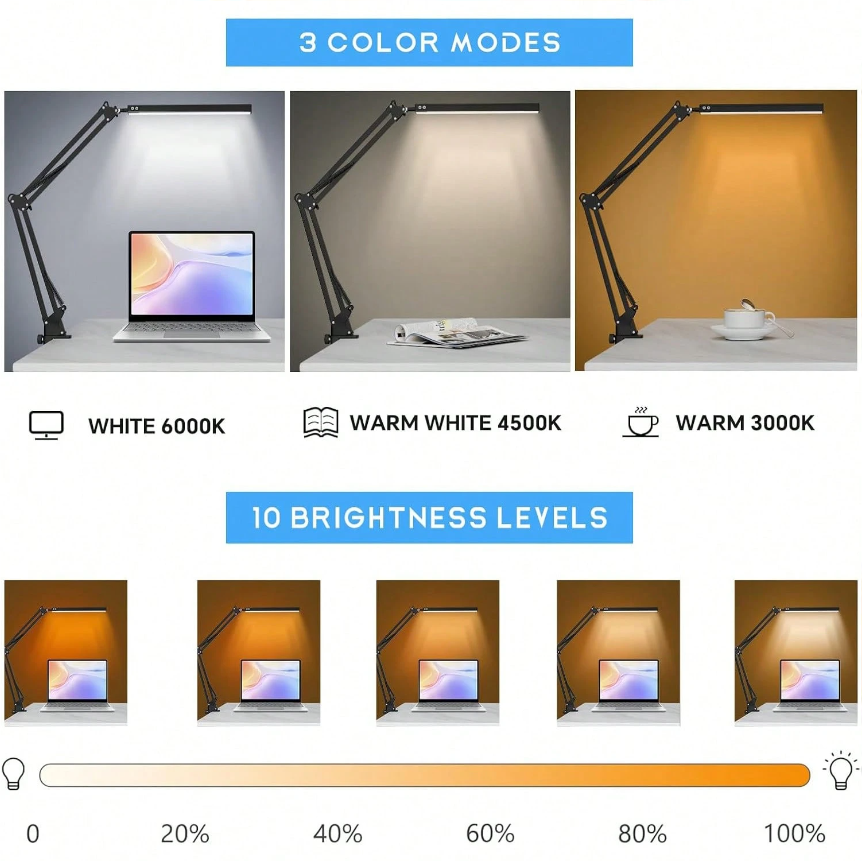 Lampada da scrivania a LED per - Desk Lamp recensione e prezzo