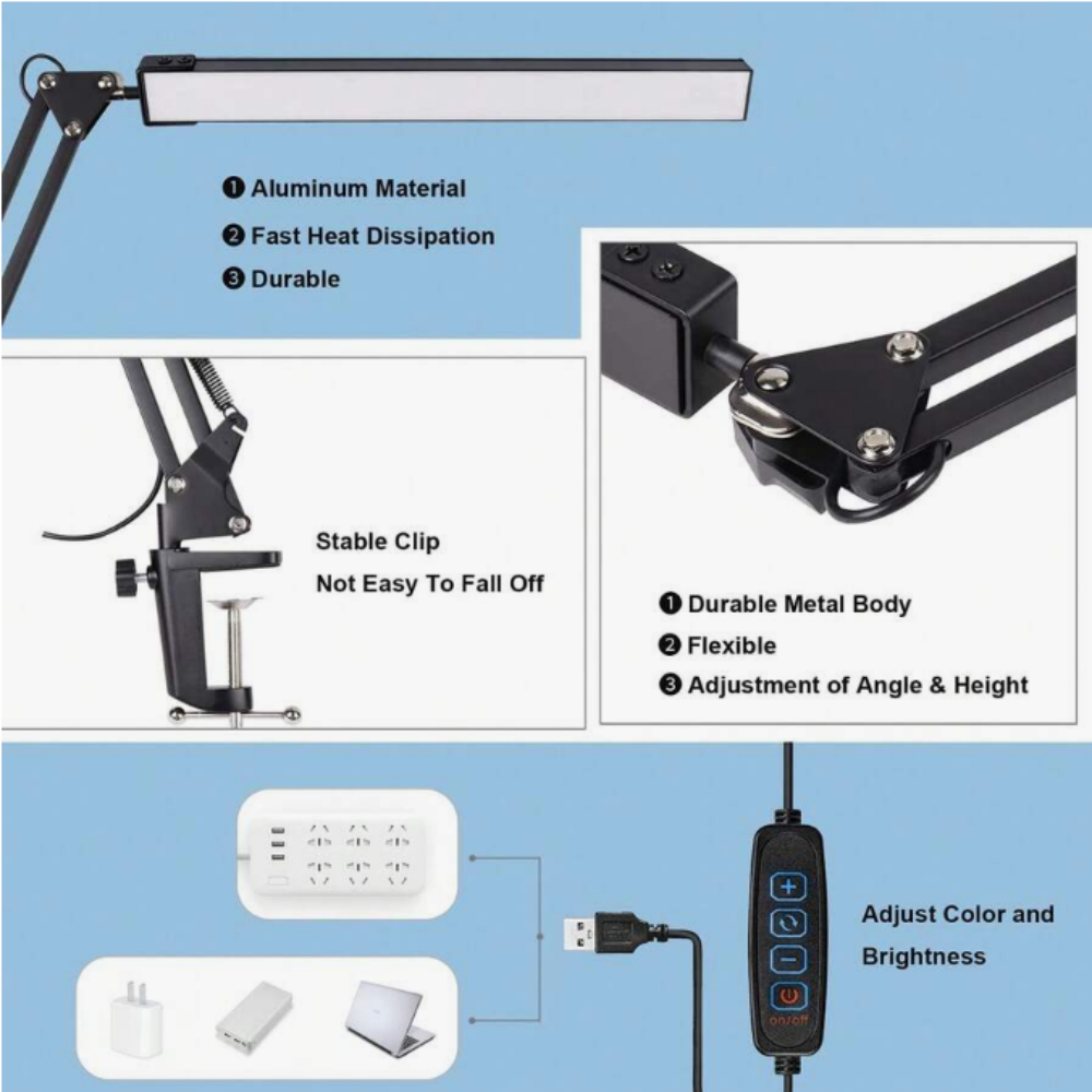 Lampada da scrivania a LED per - Desk Lamp recensione e prezzo