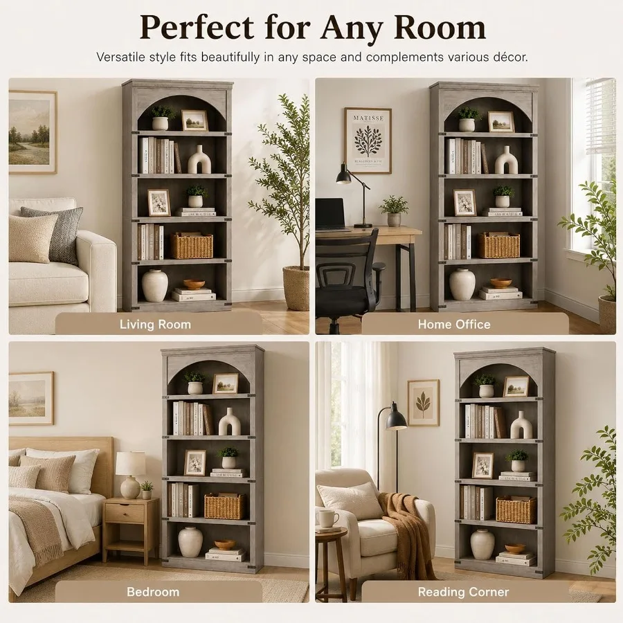 Libreria ad arco in stile rust - Bookshelf recensione e prezzo